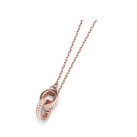 OLIVER WEBER Couple Rose Gold Crystal Chain