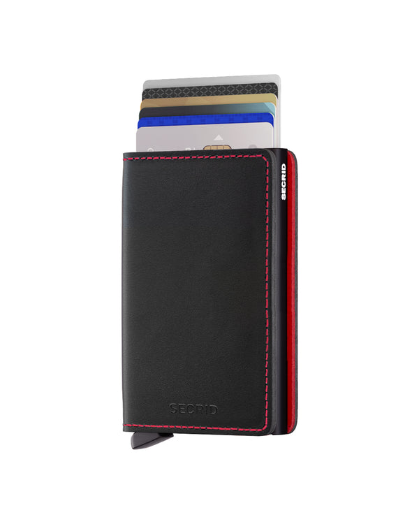 Secrid Black - Red TR Exclusive Slim Wallet