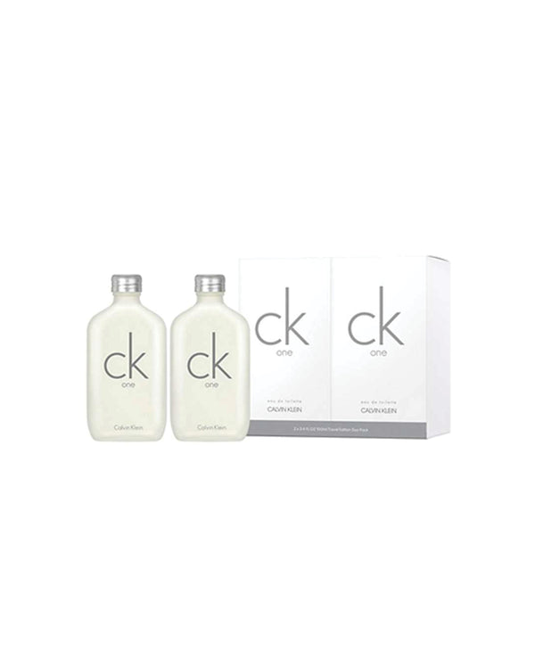 CK One Duo EDT (100ml x 2) - Travel Retail Exclusive