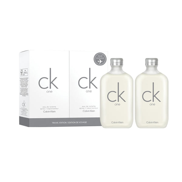 CK One Duo EDT (100ml x 2) - Travel Retail Exclusive