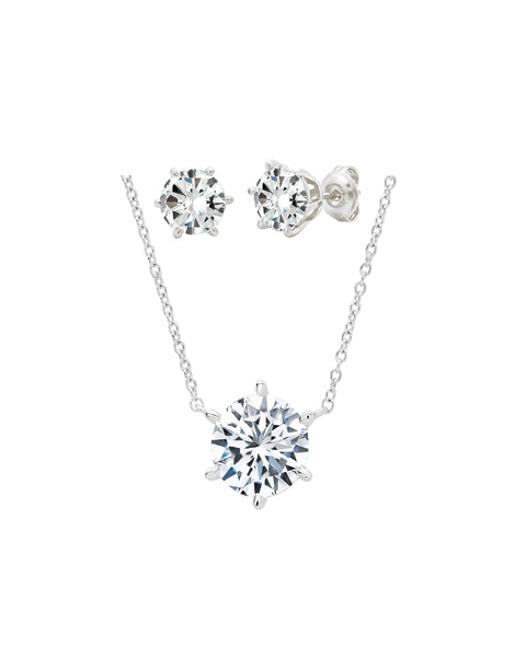 Crislu Necklace and Earring  Set
