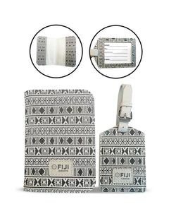 Fiji Airways Passport Holder + Luggage Tag Combo
