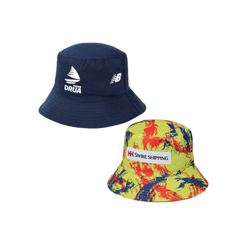 FIJIAN DRUA REVERSIBLE BUCKET HAT - L/XL- MENS (NAVY)