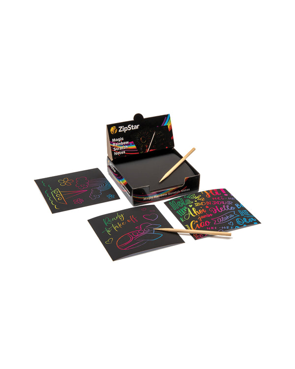 Magic Rainbow Scratch Notes