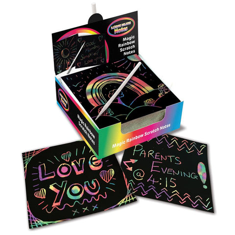 Magic Rainbow Scratch Notes