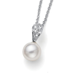 Oliver Weber Simple Pearl Necklace