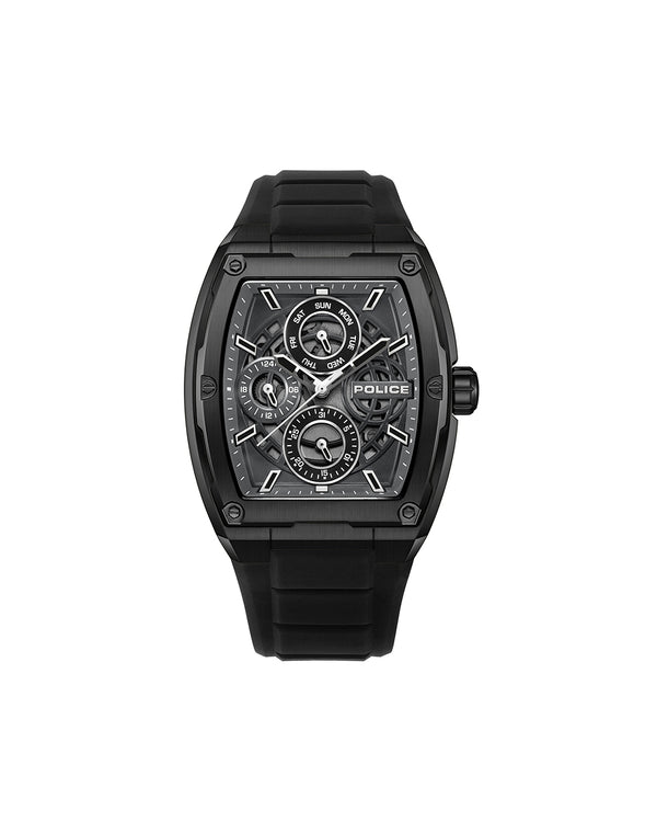 Police Creed Skeleton Gents Watch