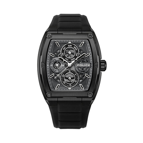 Police Creed Skeleton Gents Watch