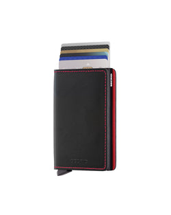 Secrid Black - Red TR Exclusive Slim Wallet