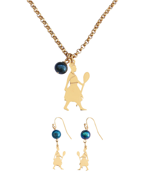 Shahana Jewels Women of Worth Jewellery Set (Sina Necklace + Trixi Earrings)