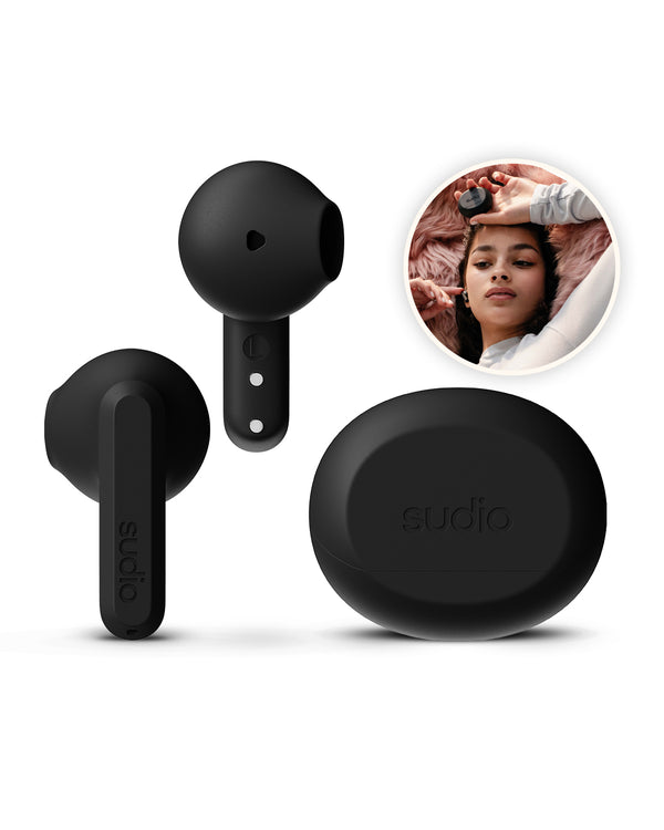 Sudio A3 Wireless Earphones + Charging Case