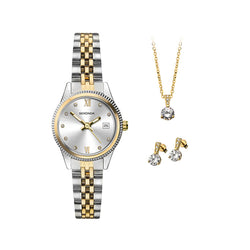 Sekonda Ladies Two Tone Three Piece Gift Set
