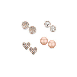 BUCKLEY LONDON Rose Gold Earring Pack (4 pairs)