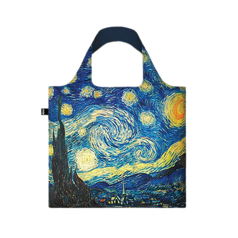 LOQI Starry Night Recycled Foldable Tote Bag